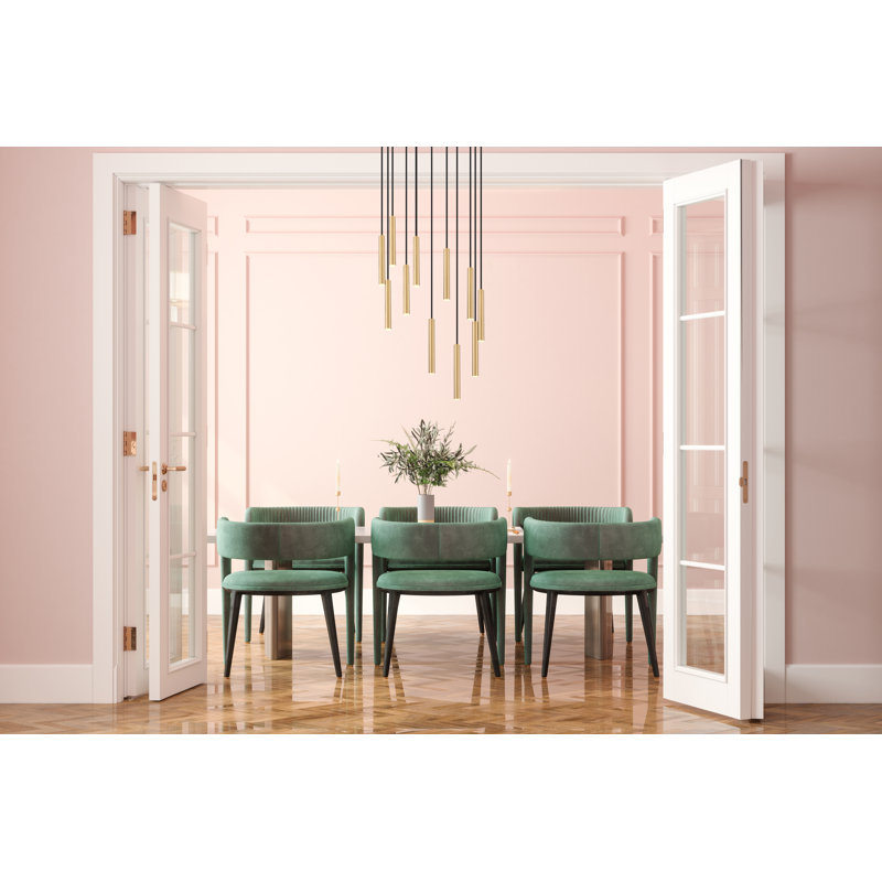 Mahlum Linear Chandelier, Gold, 11 Lights