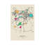 Ankara, Turkey Map by Ayse Deniz Akerman - Print on Canvas-1405672344-1405672342