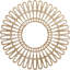Médaillon de plafond en bois ajouré 34 "x P 5/8" x P 1/4 "Cornius-63411782-63411760