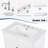 Sophisticated Bathroom Vanity Set with Double Sinks and Versatile Storage-112430267