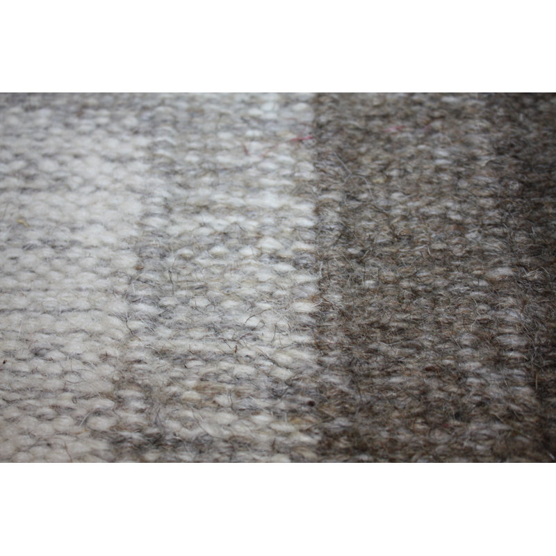 Shawn Geometric Wool Hand Woven Area Rug, Rectangle 140 x 200cm