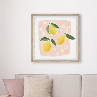 Lemons - Single Picture Frame Painting