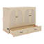 Lit escamotable double avec tiroirs-477907612