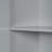 Bathroom Storage Cabinet With Two Laundry Baskets, Storage Cabinet With Doors And Drawer For Home, Grey-404966995