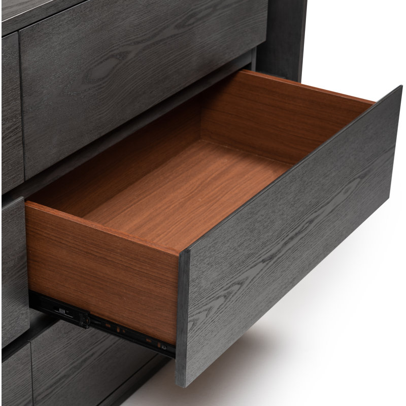 Amalie 63'' W 6 - Drawer Dresser, Grey