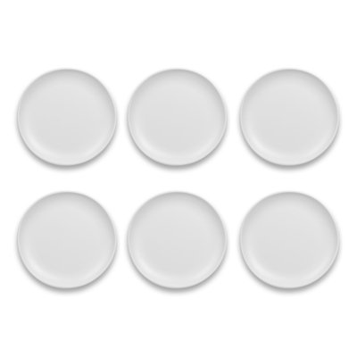 Laya Matte Coupe Melamine Salad Plate