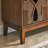 Mid Century Modern Walnut Sideboard. 60.5" Storage Cabinet With 4 Doors And Adjustable Shelf Prominent Features. For Kitchen, Dining, Living Room, Bedroom, Entryway Sideboard Storage. Buffet Cabinet.