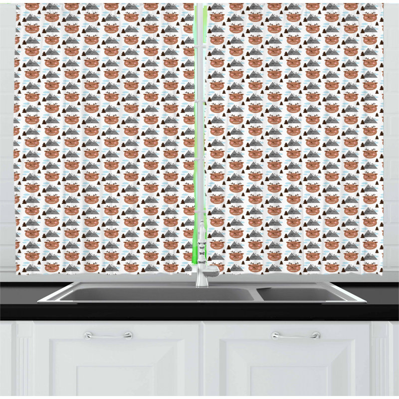 Tailored Kitchen Curtain