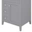 Meuble-lavabo 24 po avec lavabo, 1 tiroir rabattable et 2 tiroirs, tablette réglable-493479145-493479143