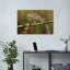 Curious Chameleon Frog Contemporary Frog Wall Art Print 1 Piece Wrapped Canvas Wall Art-1068771187