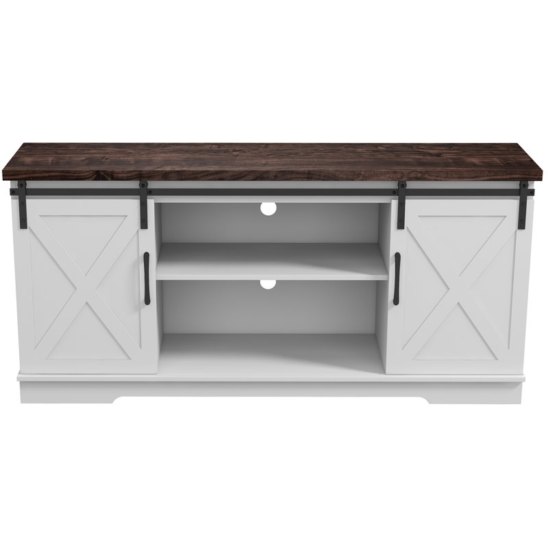 Korlan Unfinished TV Stand for TVs up to 65"