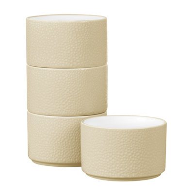 Noritake Colortex Stone Stax Mini Bowls, 3-3/4", 9 Oz.