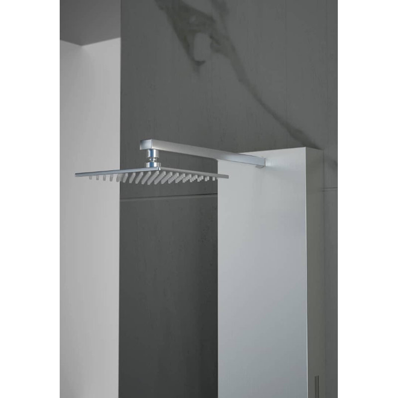 Shower Panel With Fixed Shower Head