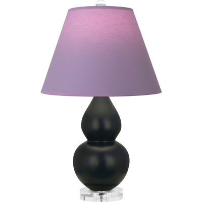 Petite lampe d'appoint à double gourde