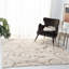Tapis à motif floral crème à poil long Deanna-1237722185