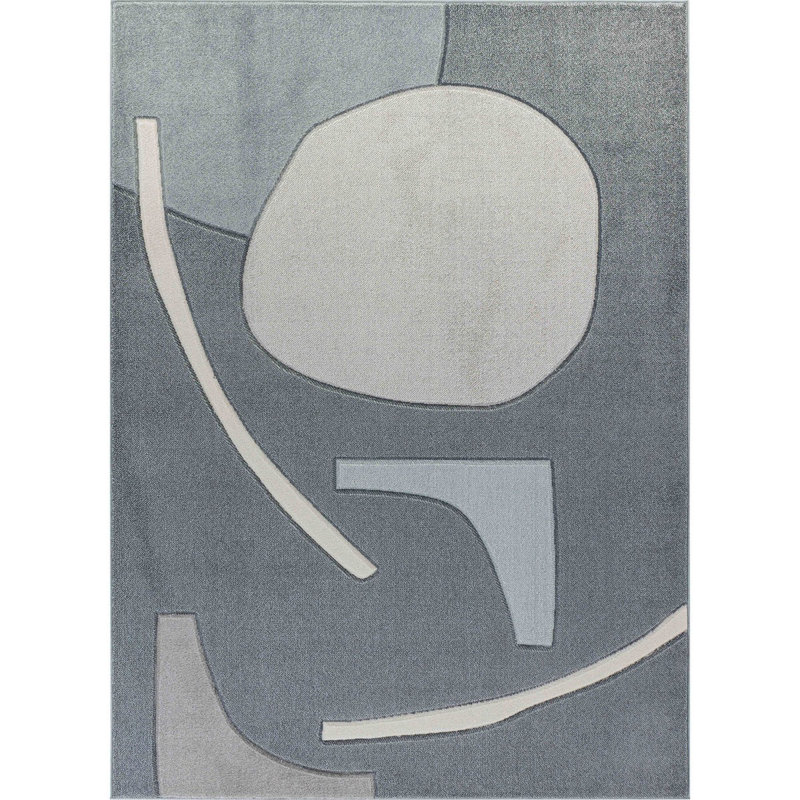 Beyanka Abstract Machine Tufted Area Rug, Rectangle 120 x 170 cm