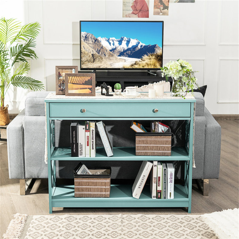 Console Frank, Turquoise
