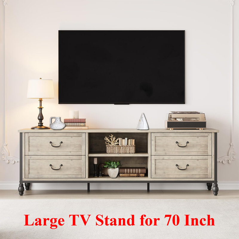 Modern Tv Stand With Storage For 70 Inch Tv