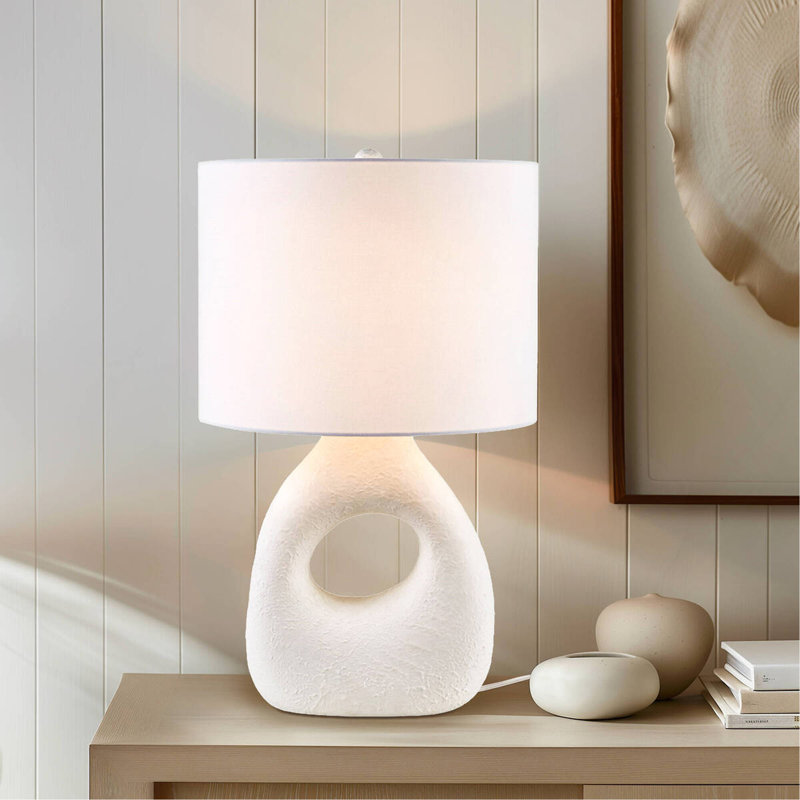 Ceramic Table Lamp White See Below