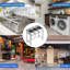 Évier utilitaire à 3 compartiments en acier inoxydable, lavabo commercial autoportant certifié NSF pour le garage et le restaurant