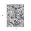 Tapis jacobien bleu et gris-962450467