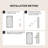  Modern Minimalist Framed Explosion-proof Full-length Mirror-581535284
