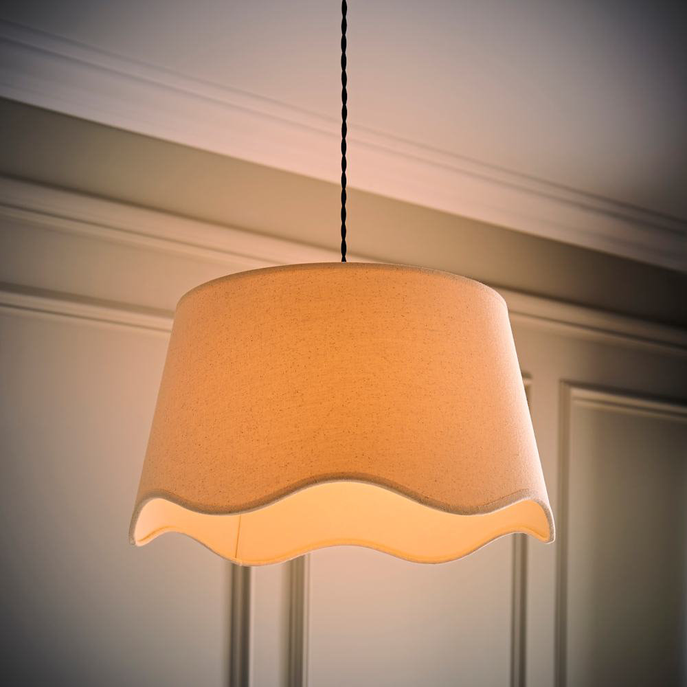 Alazar Linen Blend Empire Lamp Shade ( Slip-On )