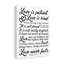 Love Is Patient - Wrapped Canvas Print-1308810363