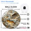 Horloge murale 12 po