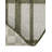 Tatasha Plaid Power Loom Polypropylene Plastic Indoor/Outdoor Area Rug in White/Green-1098855407