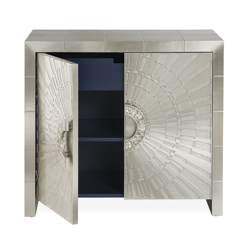 Talitha Nickel Cabinet w/Handles