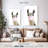 " Bubble Gum Llama Canvas Print "-1597432102