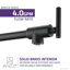 Robinet remplisseur mural ANZZI Braccia Series 24 "avec accessoires-35164277