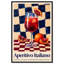 Reproduction d'art sur toile, "Orange sanglant" par Art Remedy-118148296-118148297