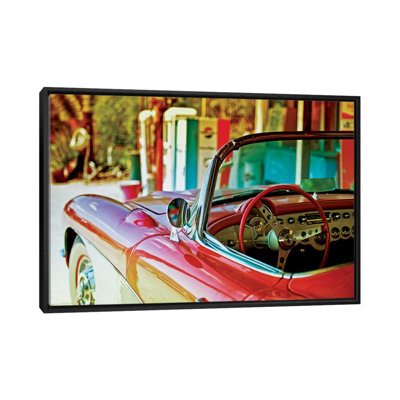 Classic Classic Corvette, reproduction de photo sur toile tendue
