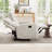 59.8" Wide Modern Chenille Upholstered Manual Reclining Loveseat Sofa-760181673