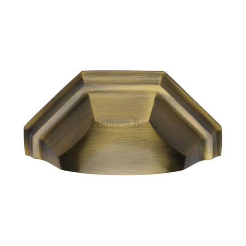 Deco 8.9 cm Bar Handle, Antique Brass