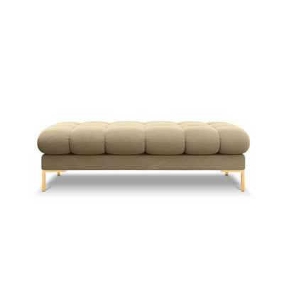 Asbell Polyester Upholstered Bench