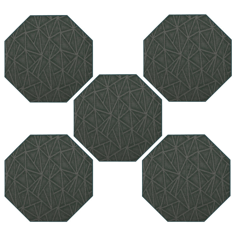 Tapis décoratif intérieur / extérieur Furnish My Place, Octogone 3 pi
