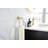 6-Pieces Brushed Gold Bathroom Hardware Set SUS304 Stainless Steel Round Wall Mounted Includes Hand Towel Bar,Toilet Paper Holder,Robe Towel Hooks,Bathroom Accessories Kit