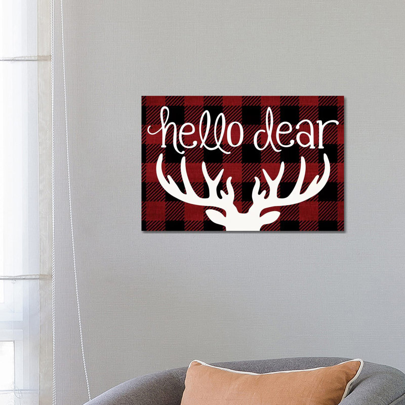 Rustic Christmas II by Jean Kelly - Wrapped Canvas Gallery-Wrapped Canvas Giclée, 66.04 cm H x 45.72 cm W
