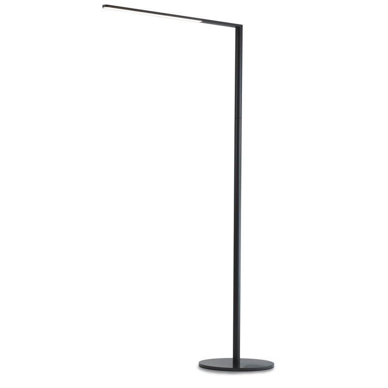 Lampe de travail DEL sur pied 52,05 "Lady7, Noir métallique