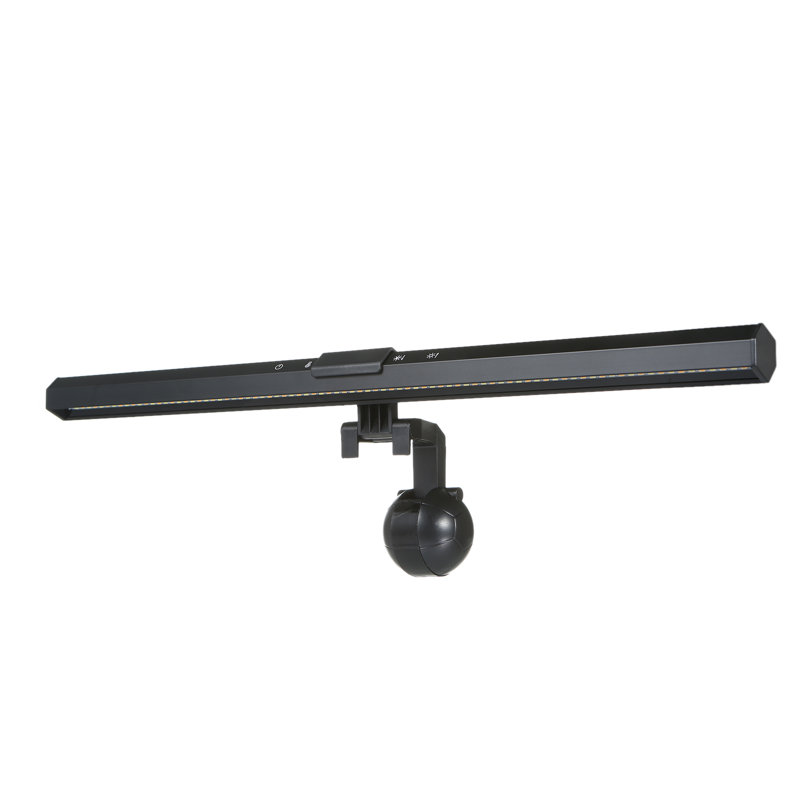 Lampe de bureau noire Anni USB