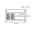 Nouvelle armoire d'appoint d'inspiration zen chinois
