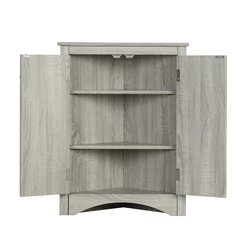 Armoire de rangement Jonme, Chêne