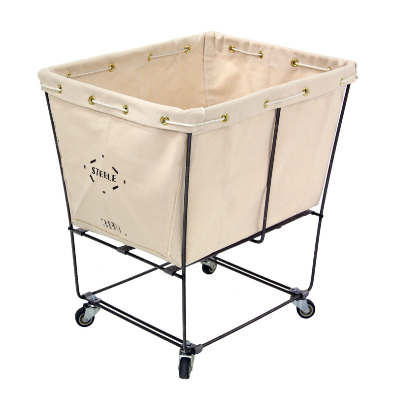 Canvas Laundry Basket, 2"