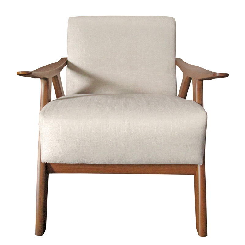 Phinnaeus Upholstered Armchair, Beige