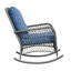 Chaise d'extérieur en rotin avec coussins Yentin-1706309115
