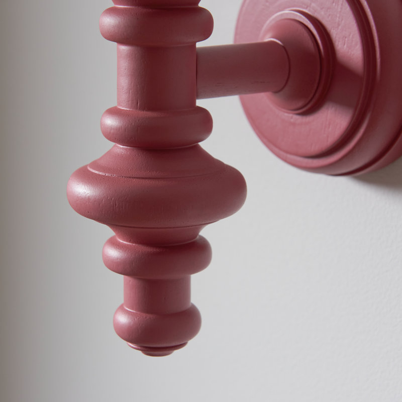 Carnaby Wall Fitting, Pink Clay