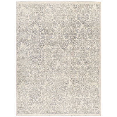 Ziegler Wool Damask Area Rug